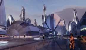 Planet Taris in Star Wars: Knights of the Old Republic