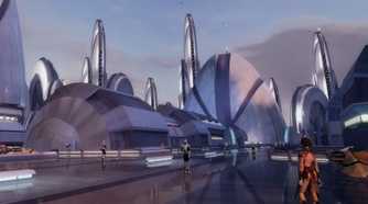 Planet Taris in Star Wars: Knights of the Old Republic
