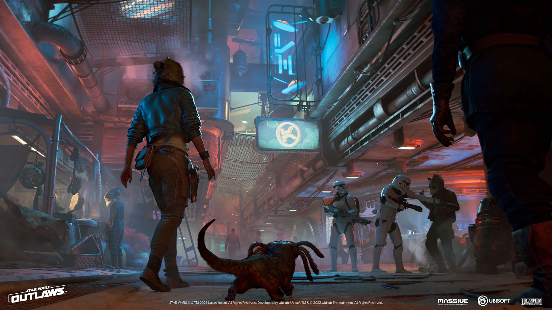 An image of the open-world approach for Star Wars Outlaws