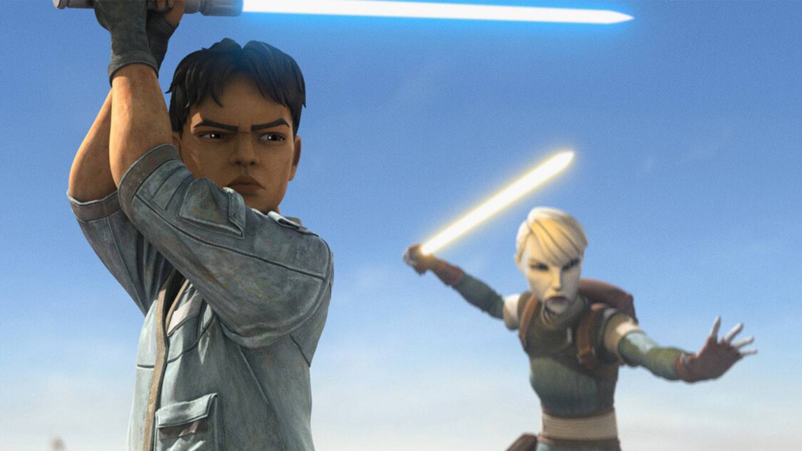 Star Wars Tales of the Underworld screenshot with two new Jedi.