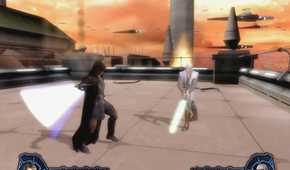 A screenshot of gameplay from Star Wars Episode 3 Revenge of the Sith.