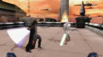 A screenshot of gameplay from Star Wars Episode 3 Revenge of the Sith.