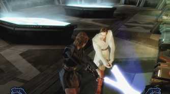 A screenshot of gameplay from Star Wars Episode 3 Revenge of the Sith.