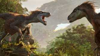 Ark 2 raptors fighting
