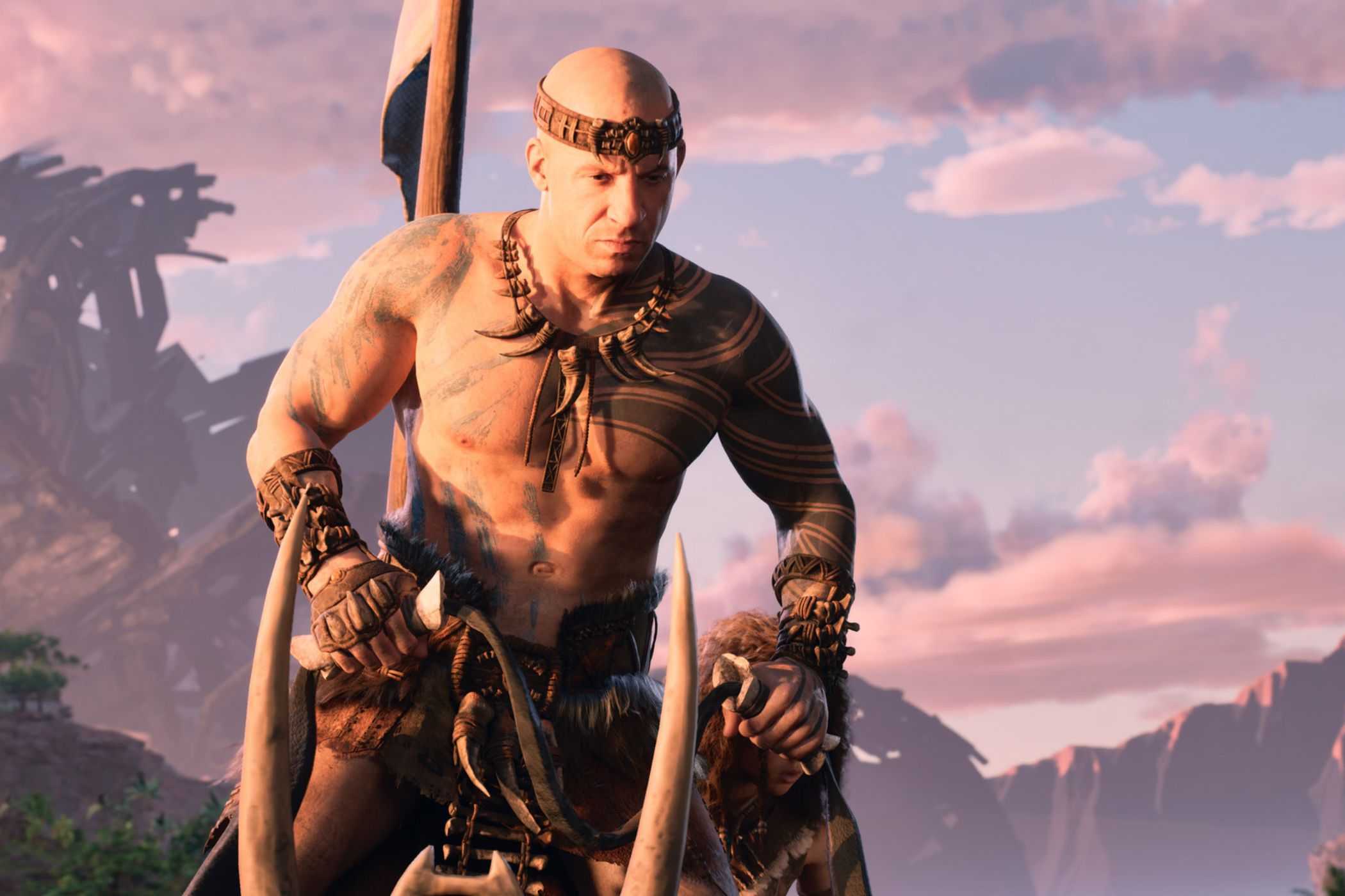 Ark 2 vin diesel close up