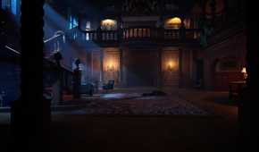 Vampire Masquerade Bloodlines 2 inside of mansion