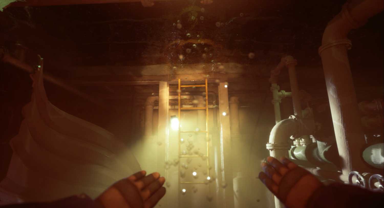 Screenshot from video game Still Wakes the Deep