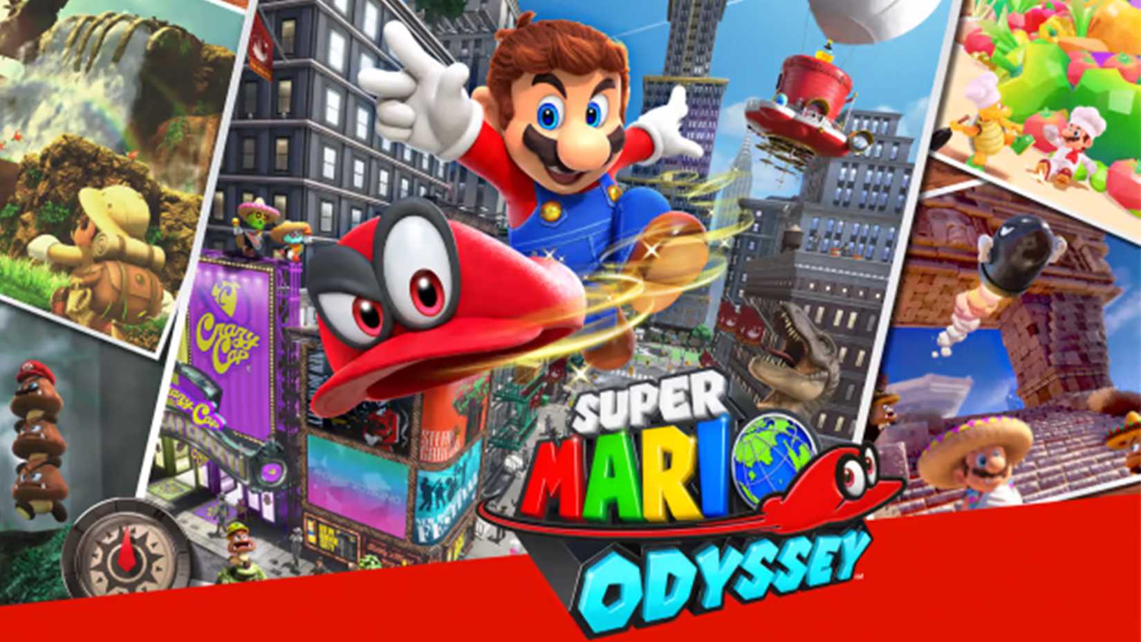 Cover art for Super Mario Odyssey for the Nintendo Switch 1