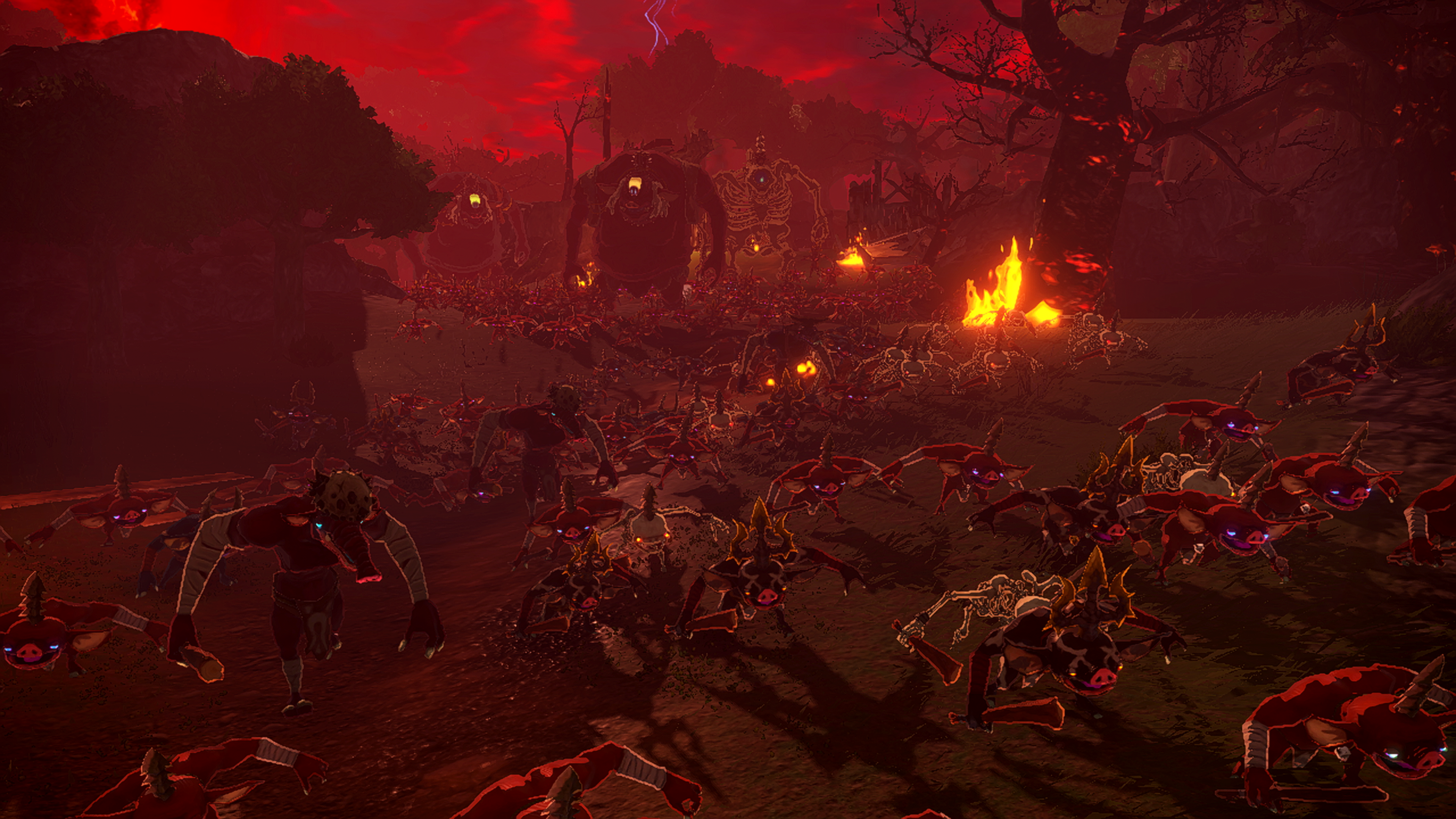 Screenshot of Hyrule Warriors Age of Imprisonment on Nintendo Switch 2