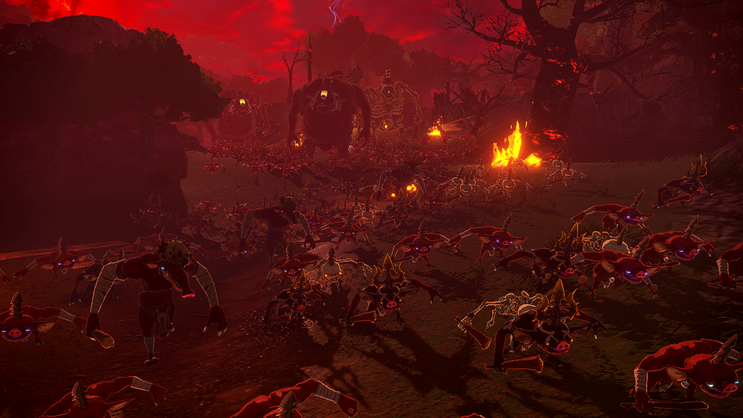 Screenshot of Hyrule Warriors Age of Imprisonment on Nintendo Switch 2