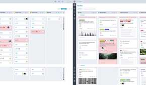 screenshot of taiga project management software