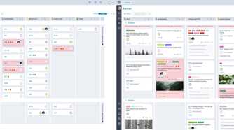 screenshot of taiga project management software