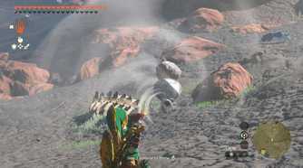 tears of the kingdom rock octorok combat