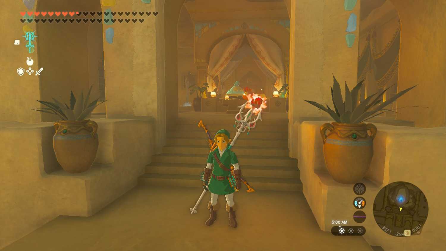 tears of the kingdom weapon fused with a ruby