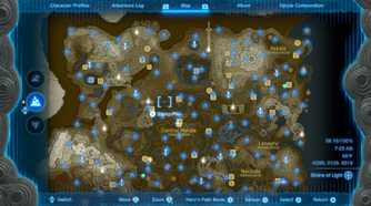 tears of the kingdom map