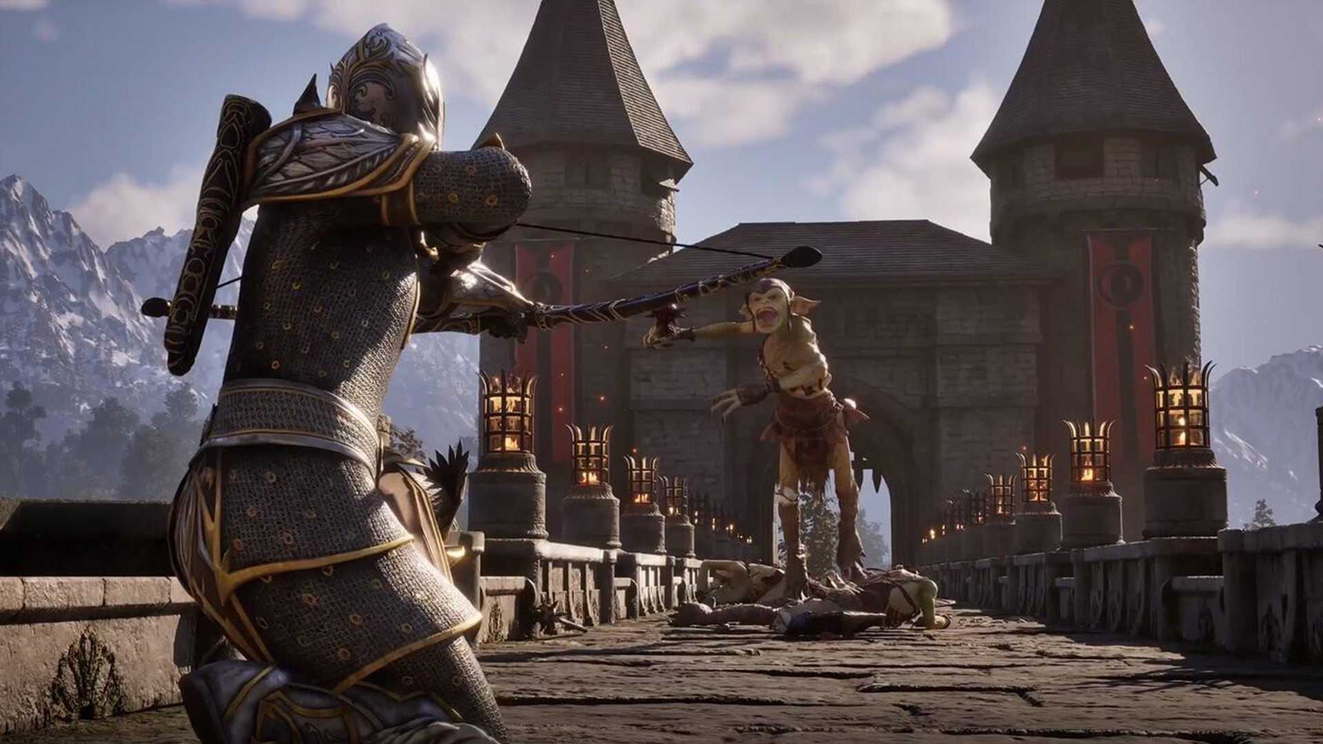 A classic shot from Oblivion, reimagined in Oblivion Remastered.