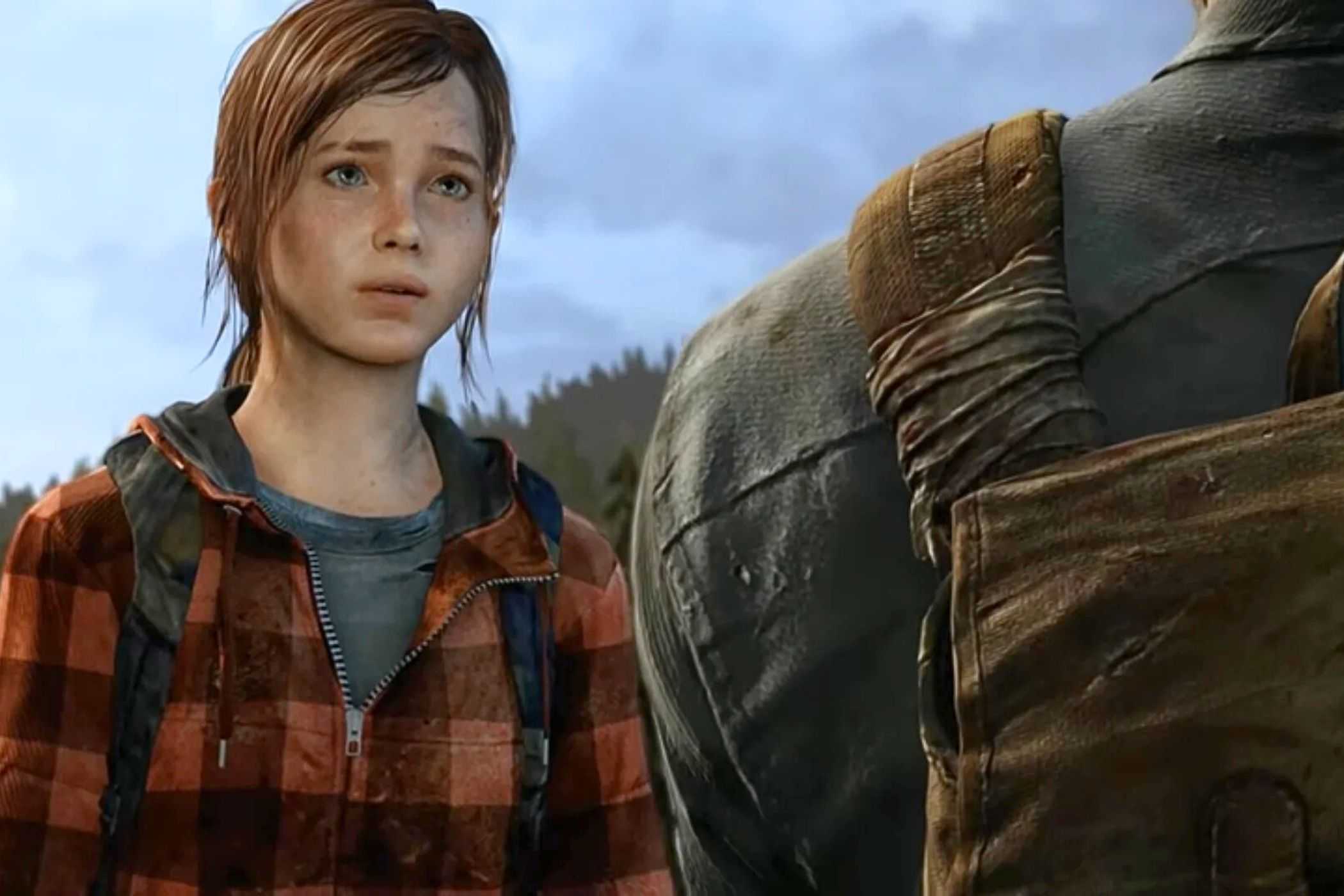 Joel and Ellie in TLOU Remaster