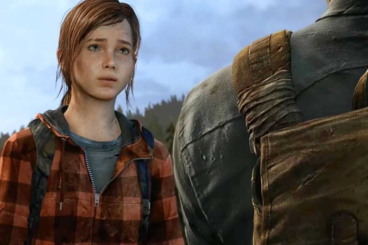 Joel and Ellie in TLOU Remaster