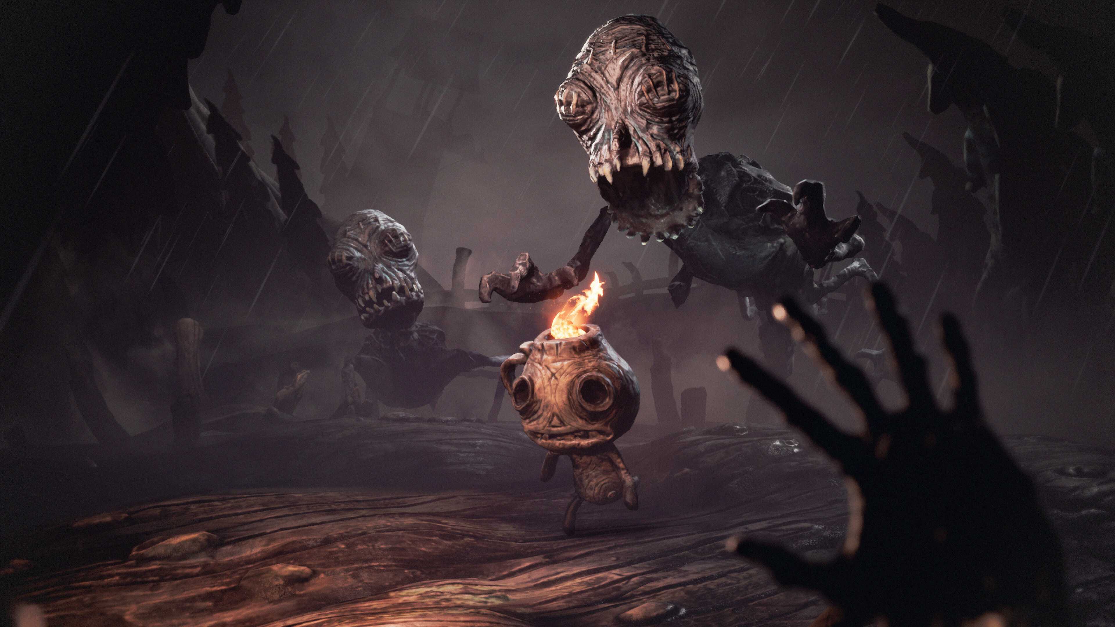 Screenshot from The Midnight Walk video game