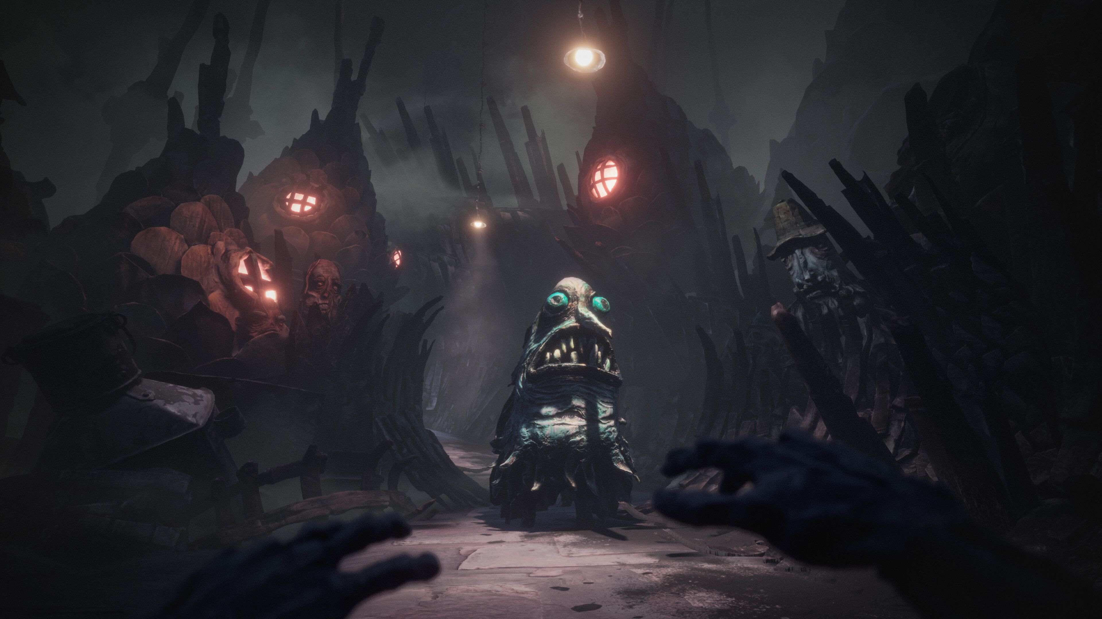 Screenshot from The Midnight Walk video game