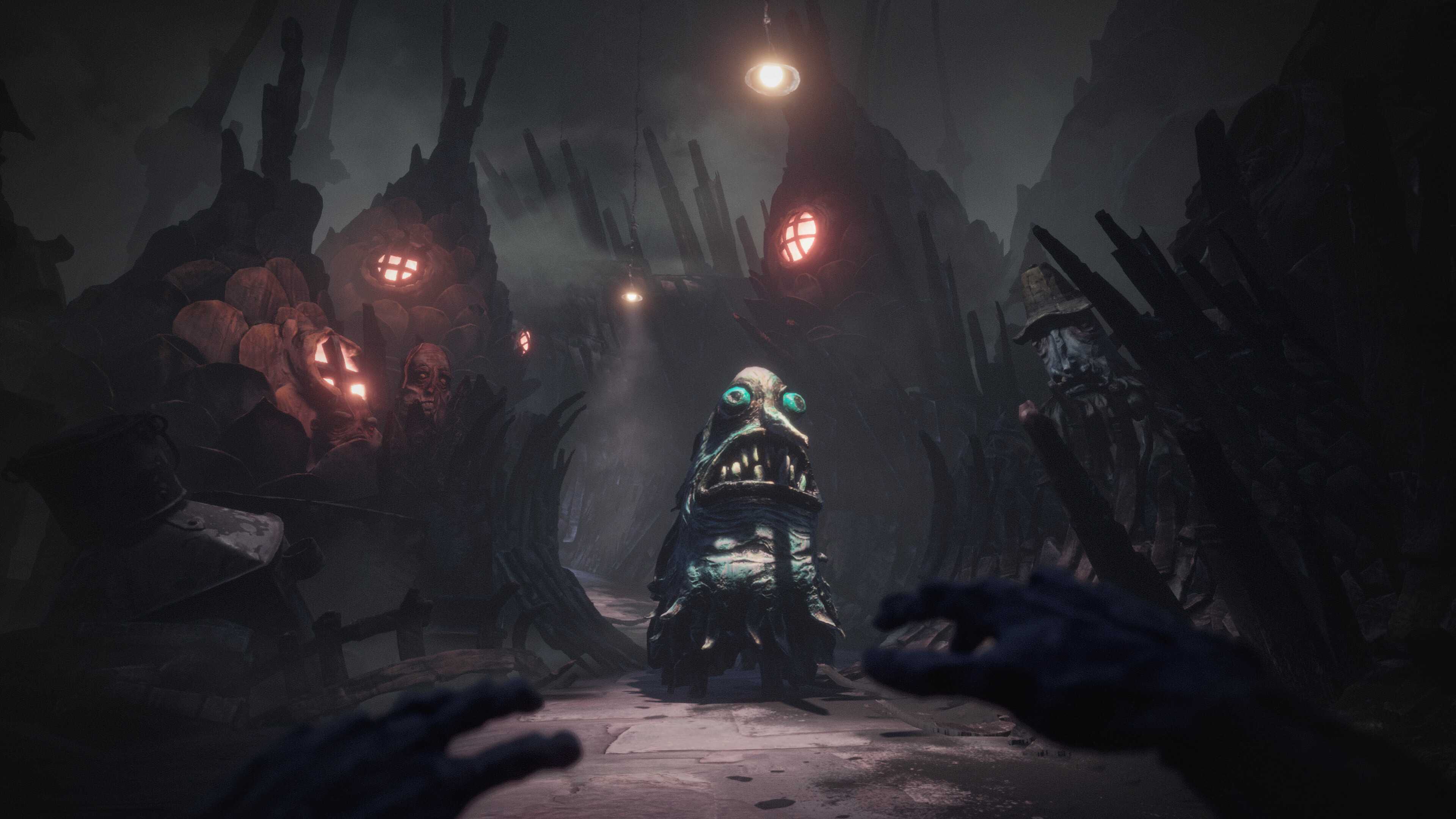 Screenshot from The Midnight Walk video game