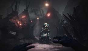 Screenshot from The Midnight Walk video game