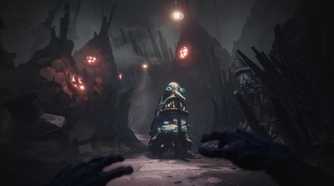Screenshot from The Midnight Walk video game