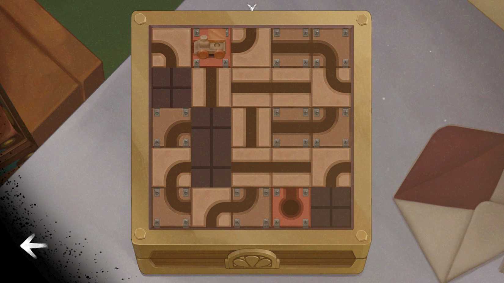 A slide puzzle in The Star Named Eos
