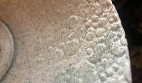 The structure of the 3D printed moon