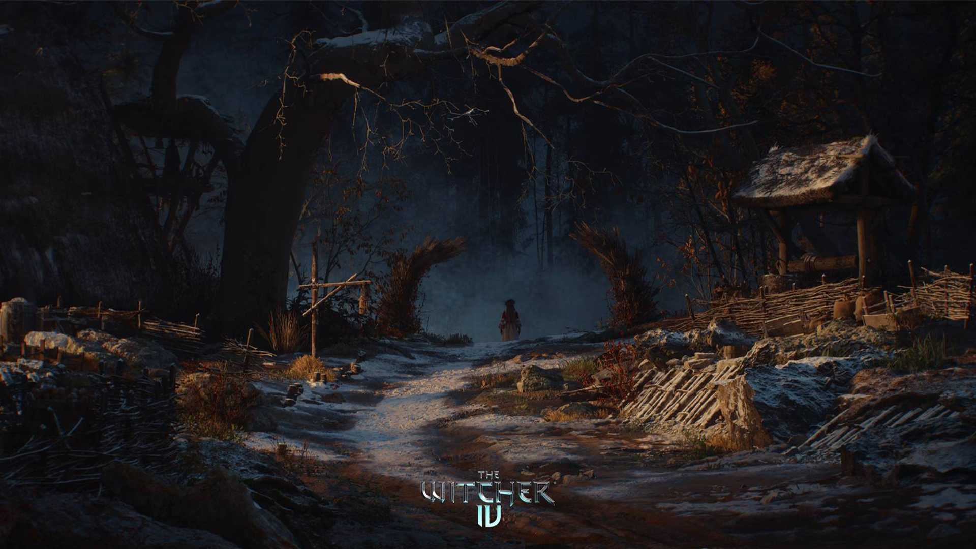 The Witcher 4 a path leading from the village into the forest