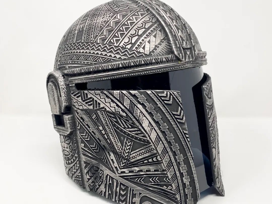 Tribal Mandaloran Helmet by Atsui12 on MakerWorld