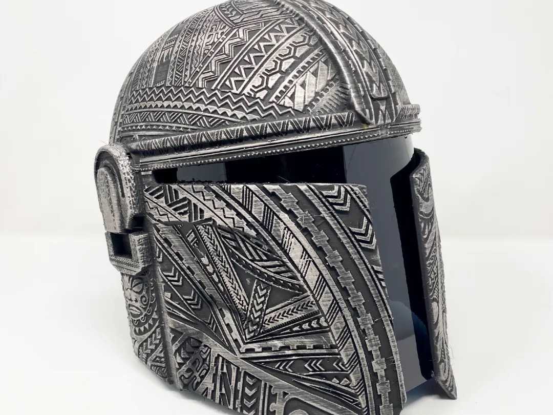 Tribal Mandaloran Helmet by Atsui12 on MakerWorld