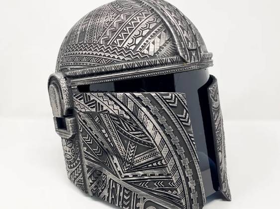 Tribal Mandaloran Helmet by Atsui12 on MakerWorld