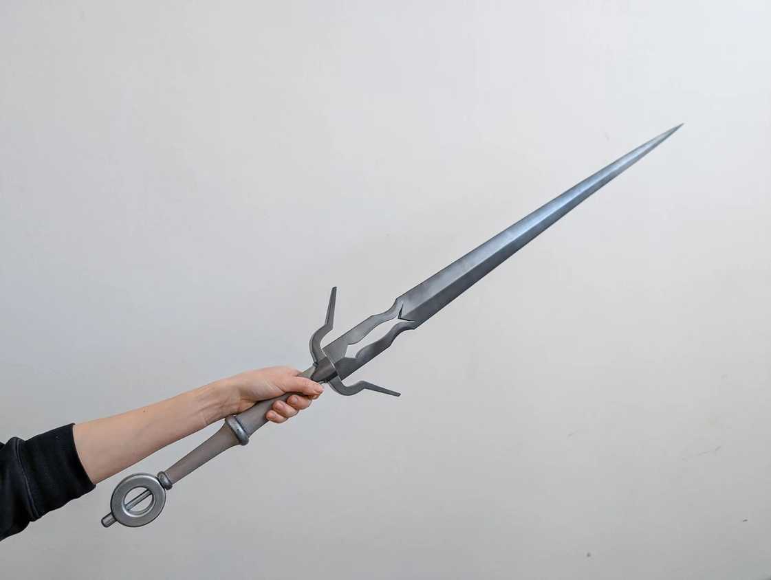 Wielding the Witcher Sword by 3Demon on MakerWorld