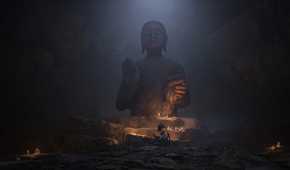 Wuchang-Fallen-Feathers-kneeling-statue
