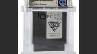 Nintendo World Championships 1990 NES Gray Cartridge