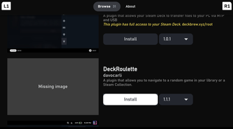 Deck Roulette Decky plugin