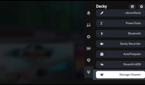 Storage Cleaner Tab in Decky