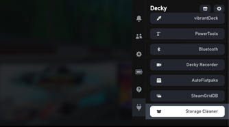Storage Cleaner Tab in Decky
