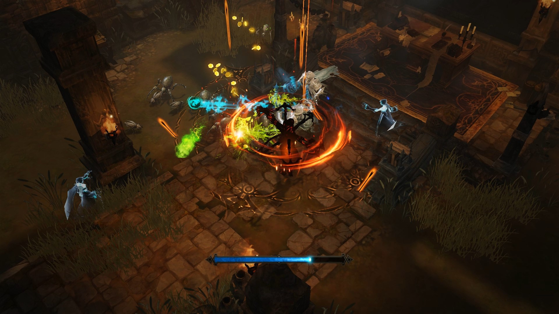 A battle in Diablo Immortal