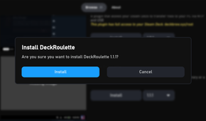 Deck Roulette install