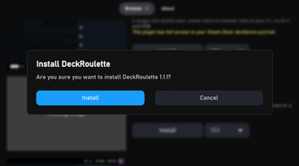 Deck Roulette install