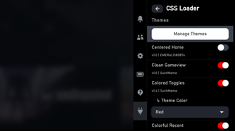 CSS Loader settings