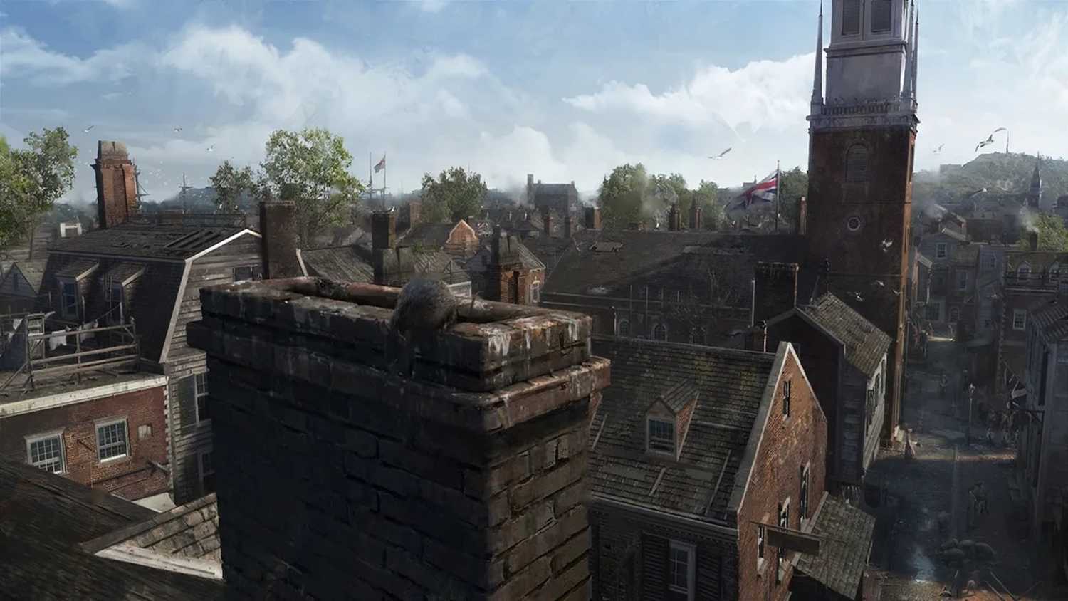 A screenshot from Assassin's Creed 3