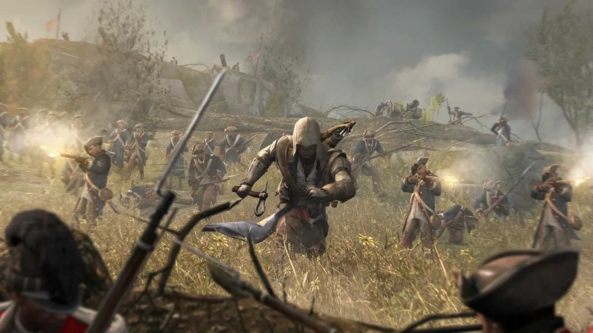 A screenshot from Assassin's Creed 3