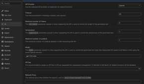 AI settings on SiYuan