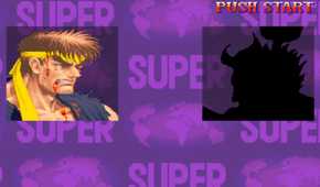 A screenshot of gameplay from Super Street Fighter II Turbo.