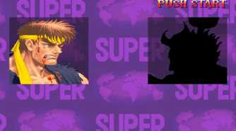 A screenshot of gameplay from Super Street Fighter II Turbo.