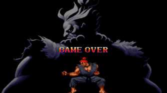 A screenshot of gameplay from Super Street Fighter II Turbo.