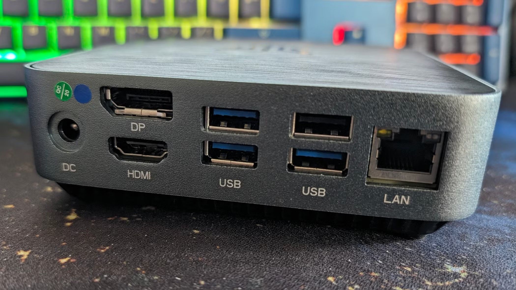 amd mini pc input ports